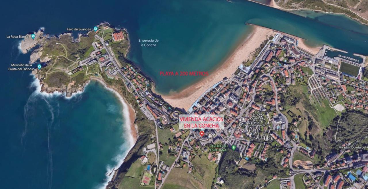 Acacios En La Concha Leilighet Suances Eksteriør bilde